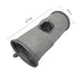 30X67CM Grey Durable Suede Foldable Cat Tunnel - Interactive Multi-Sensory Play Tube with Crinkle Paper & Plush Interior, plush ball and Steel Frame