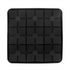 Black Food-Grade Silicone Pet Lick Mat for Perfect Distraction - 3D Textured Slow Feeder & Dental-Cleanner with Powerful Suction
