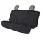 Black Waterproof Towel Car Back Seat Cover - Universal Non-Slip Sweat-Absorbent Bucket Seat Protector for Gym Fitness and Beach