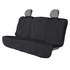Black Waterproof Towel Car Back Seat Cover - Universal Non-Slip Sweat-Absorbent Bucket Seat Protector for Gym Fitness and Beach