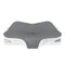 Grey Breathable Butterfly Contoured Memory Foam Pillow - Dual-Height Orthopedic Neck Pillow with 5-Zone Cervical Support