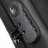 Black Lightweight Anti-Theft Tactical Chest Bag - Waterproof Security Sling Bag with 3-Digit Password Lock & Smart USB Charging Port