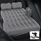 Grey Multi-Chamber Car Inflatable Air Mattress with Electric Pump & Pillows for Universal Backseat Sleeping and Camping(174 x 68 CM)