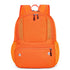 24L High-Capacity Orange Basketball Backpack with Shoe Compartment & Dedicated Ball Zone - Waterproof & Durable Oxford Training Bag