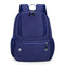 24L High-Capacity Dark Blue Basketball Backpack with Shoe Compartment & Dedicated Ball Zone - Waterproof & Durable Oxford Training Bag