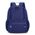 24L High-Capacity Dark Blue Basketball Backpack with Shoe Compartment & Dedicated Ball Zone - Waterproof & Durable Oxford Training Bag