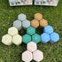 3-Piece Pink Magnetic Travel Capsules - Leak-Proof & TSA-Friendly Cosmetic and Skin Care Containers