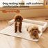Light Grey Pet Sofa Protector & Calming Bolster Bed with Diamond Lattice - 75x75CM Thickened Non Slip Furniture Cover for Cats & Dogs