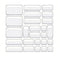 25PCS Transparent Stackable Organizer Set - 4-Size Versatile Desktop & Drawer Divider