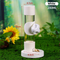 White Automatic Bird Water Dispenser with Extended Brass Needle Valve and Graduated Marking - 200ML Transparent Flat Cap Feeder