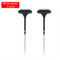 2-Pack 2-in-1 Professional Window Screen Brush & Glass Cleaner - Detachable Long-Handle Squeegee & Scrubber (White Green)