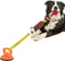 Eagle-shaped Tug-of-War Dog Toy with Suction Cup & Chew Rope Knot - Interactive Squeaky Molar Toy for Puppies & Small Dogs