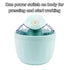 Blue 500ML Compact Electric Ice Cream Maker - Portable Quick Iced Drink Bucket & Soft Serve Machine with Rapid 15-Min Freezing