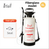 8L Professional Shoulder-Strap Pressure Sprayer with Fiberglass Wand  - Multi-Purpose Manual Pump Mister for Garden & Car Wash