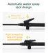 8L Professional Shoulder-Strap Pressure Sprayer with Fiberglass Wand  - Multi-Purpose Manual Pump Mister for Garden & Car Wash