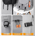 Grey Professional Business and Travel Backpack | Large Capacity 15.6 Inch Laptop Compartment | Water-Resistant Functional Design
