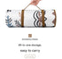 Joyful Forest Extra Large 200x200cm Waterproof Picnic Mat - Portable Thickened Oxford Cloth Outdoor Camping Blanket for Beach, Parks and Family Outings