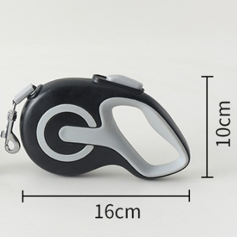 Purple 5 Meter Retractable Dog Leash | Ergonomic Anti-Slip Grip | Heavy Duty Nylon Rope for Small to Medium Dogs