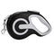 Black 5 Meter Retractable Dog Leash | Ergonomic Anti-Slip Grip | Heavy Duty Nylon Rope for Small to Medium Dogs
