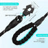 Purple High Strength Nylon Rope Dog Leash | 1.5M Heavy Duty Lead with Anodized Frog Clip | Padded Comfort Handle for Training