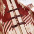 Dark Red New Style Buttoned Shawl – Double-Sided Winter Scarf with Ethnic Pattern, Faux Cashmere Feel for Travel and Fashion