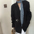 2 Pcs Black Plaid Pattern Rose Flower Thin Scarf – Elegant and Versatile Neck Wrap for Women