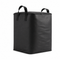 Black Extra Large Moving and Storage Bag - 190L Waterproof Moisture Resistant Packing Bag, No Vacuum Required for Bedding, Clothes, Dorms and Travel