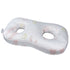 Light Pink Ear Piercing Pillow for Side Sleepers - 55 x 33 x 9 cm Figure 8 Hollow Ear Design, PP Cotton Fill, Machine Washable Ear Clearance and Neck Comfort