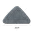 Adjustable Triangle Cleaning Mop 124-164cm Extendable Long Handle Window Squeegee Wall Washer Rotatable Head for Ceilings High Corners Wet Dry Use with 2 Microfibre Pads
