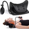 Adjustable Inflatable Cervical Traction Pillow – PU Foam Neck Stretcher & Massager with Air Pump