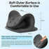 Adjustable Inflatable Cervical Traction Pillow – PU Foam Neck Stretcher & Massager with Air Pump