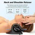 Adjustable Inflatable Cervical Traction Pillow – PU Foam Neck Stretcher & Massager with Air Pump