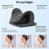 Adjustable Inflatable Cervical Traction Pillow – PU Foam Neck Stretcher & Massager with Air Pump