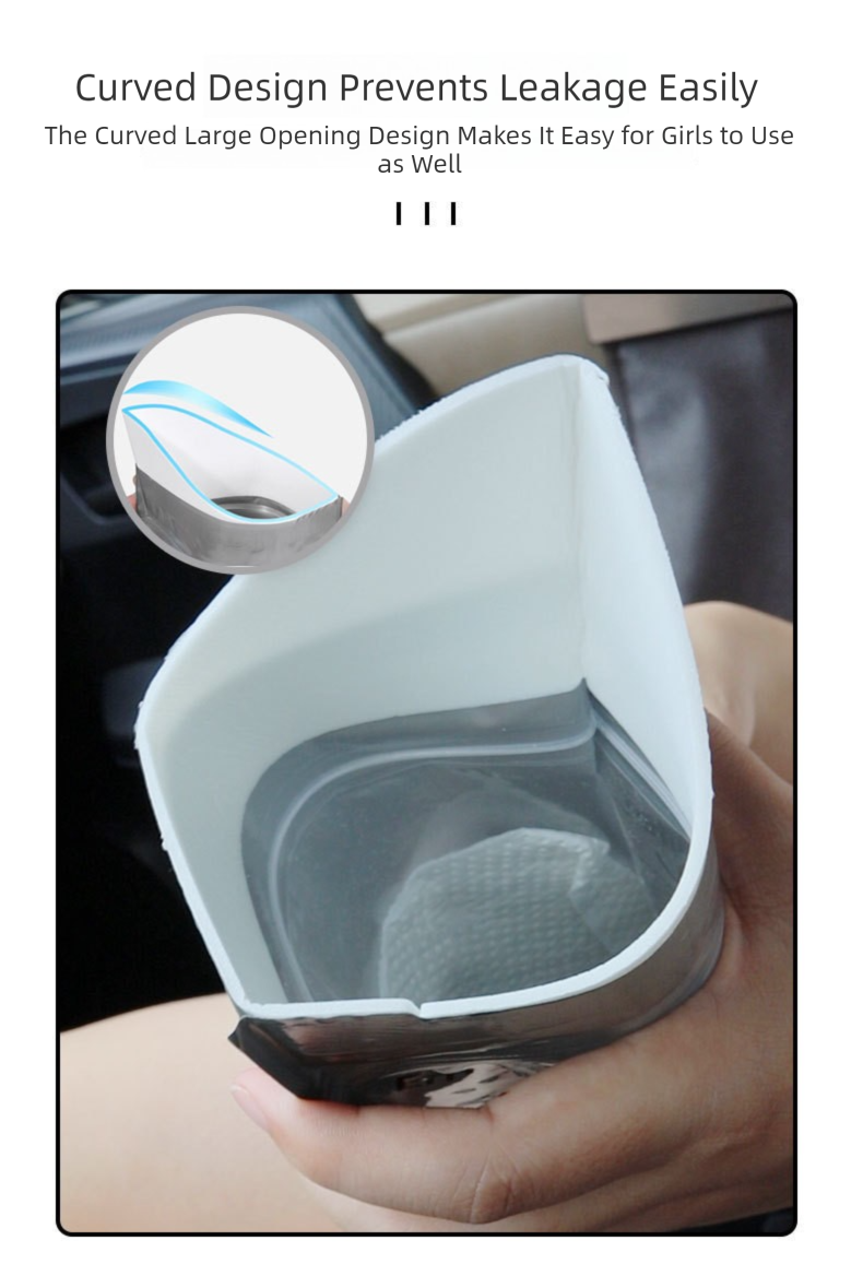 20-Pack Emergency Portable Urine Bags – 700ml Leak-Proof Disposable Toilet for Car, Travel & Outdoor