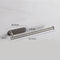 Silver Stainless Steel Kitchen Paper Holder with Adhesive Mounting – Under Cabinet Tissue Roll Rack for Paper Towels, Toilet Paper or Plastic Wrap