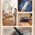 Black spray-painted model Wireless Stick Vacuum Cleaner with 14000Pa Suction, HEPA Filter & 350ml Water Tank for Wet Dry Cleaning, Ideal for Home Use