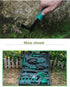10-Piece Green Professional Garden Tool Set with Carrying Case - Ergonomic Gardening Kit for Digging, Weeding & Pruning