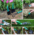 10-Piece Purple Professional Garden Tool Set with Carrying Case - Ergonomic Gardening Kit for Digging, Weeding & Pruning