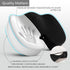 Ergonomic Memory Foam Seat Cushion & Lumbar Support Set - Breathable Mesh Orthopedic Relief Combo for Office & Car