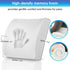 Ergonomic Memory Foam Seat Cushion & Lumbar Support Set - Soft Crystal Velvet Orthopedic Relief Combo for Office & Car