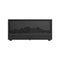 Black casing 3D Flame Effect Aroma Diffuser and Humidifier - Desktop Fireplace Design with Realistic LED Fire, 7-Color Mood Lighting, and Silent Ultrasonic Mist - Ideal for Bedroom, Living Room, Office, and Yoga Spaces - Includes Timer and Auto Shut-Off