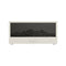 White casing 3D Flame Effect Aroma Diffuser and Humidifier - Desktop Fireplace Design with Realistic LED Fire, 7-Color Mood Lighting, and Silent Ultrasonic Mist - Ideal for Bedroom, Living Room, Office, and Yoga Spaces - Includes Timer and Auto Shut-Off