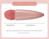 Pink 5-Piece Compact Makeup Brush Set with Mirror - Synthetic Fibre Travel Case with Foundation, Powder & Blush Brushes - Portable Beauty Tool Kit for On-the-Go Touch-Ups