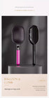 Rose Red 5-Piece Gift Box Set Premium ABS Hair Care Gift Set with Cushion Paddle Brush, Detangling Comb, Cleaning Brush & Stand - Elegant Mother’s Day or Couple’s Gift for Daily Styling and Scalp Comfort
