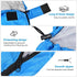 210 x 75cm Dark Green Portable Envelope Camping Sleeping Bag 1.3kg Thickened Warm Sleeping Bag with Carry Bag, Convertible Blanket Design & 4 Seasons Cold Weather or Warm for Hiking Travel Indoor Outdoor Use