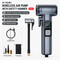 6-in-1 Portable Multifunctional Wireless Car Air Pump – Portable Smart Digital Tyre Inflator with Integrated Window Breaker, Seatbelt Cutter, Power Bank Function, and High-Bright LED SOS Emergency Light