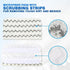 Shark Steam Mop Replacement Microfiber Scrubbing Pads 6 Pack - Reusable Machine Washable Floor Cleaning Pads 32 x 16.5 cm, Compatible with Shark S1000, S1000A, S1000C, S1000WM, S1001C