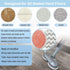 Style 1 Shark Steam Dual-Head Mop Replacement Pads 8 Pack - 7.5 Inch Reusable Round Microfiber Scrubbing Pads Compatible with Shark S7000, S7201, S8001, S8201, S7001, S7000AMZ, S7001TGT, S7005, S7020