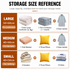 18-piece Travel Vacuum Storage Bags Set for Clothes and Bedding, Space Saving Compression Bags for Suitcases, Wardrobes and Seasonal Storage, Reusable PA+PE Vacuum Seal Bags