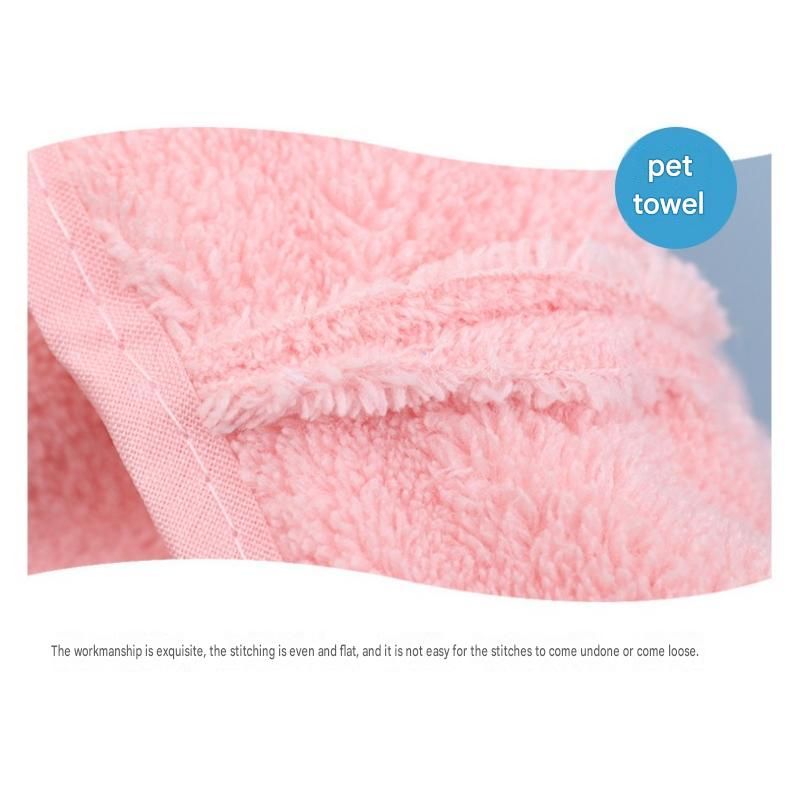 3-piece Pet Grooming Bathing Kit with 2 pack Blue Pet Drying Glove Towel and White Pet Shower Sprayer Brush Set - Coral Fleece Quick Dry Absorbent Cleaning Towel, Water Control Bath Tool for Dogs and Cats